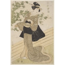 Estampe japonaise "Sawamura Tanosuke As Azuma" par Utagawa Toyokuni I, 歌川豊国 (Utagawa Toyokuni I 歌川 豊国)
