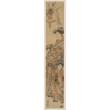 Estampe japonaise "Segawa Of Matsuba-Ya" par Torii Kiyonaga, 鳥居清長 (Kiyonaga, Torii)