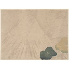 Estampe japonaise "Mount Fuji" par Nakamura Hochu, 中村芳中 (Nakamura Hochu)
