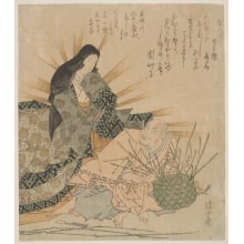 Japanischer Druck "The Apparition" von Ukiyoan