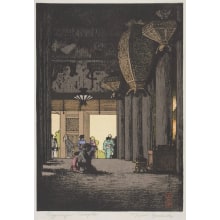 Estampe japonaise "Kiyomizu Temple" par Yoshida Toshi, 吉田遠志 (Yoshida, Toshi)