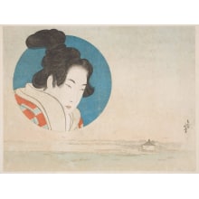 Japanese Print "Five Young "Green-House Beauties"" by Kitao Shigemasa, 北尾重政 (Kitao Shigemasa 北尾 重政, Katsukawa Shunshō 勝川 春章)