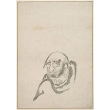 Japanischer Druck "Daruma" von Unknown, 無款