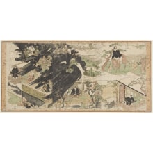 Japanese Print "Tenmangu- Go-Ichi-Daiki" by Kitao Shigemasa, 北尾重政 (Kitao Shigemasa 北尾 重政)