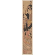 Japanischer Druck "The Harugoma Odori" von Utagawa Toyohiro, 歌川豊広 (Utagawa Toyohiro 歌川 豊広)
