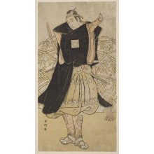 Japanischer Druck "Ichikawa Yaozo III as Sukeroku in "Soga Musume Chojo"" von Katsukawa Shunko, 勝川春好 (Shunkō Katsukawa)