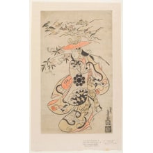 Torii Kiyonobu I, 鳥居清信 (Torii Kiyonobu I 鳥居 清信)による浮世絵「Actor Sawamura Kodenji I as Tsuyu no Mae」
