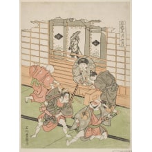 Japanese Print "The Fifth Month" by Ishikawa Toyomasa, 石川豊雅 (Ishikawa Toyomasa)