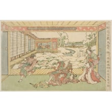 Japanese Print "Scene From Act IX" by Katsukawa Shunsen, 勝川春扇 (Katsukawa Shunsen 勝川 春扇)