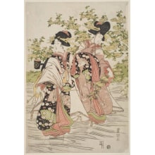 Utagawa Toyokuni I, 歌川豊国 (Utagawa Toyokuni I 歌川 豊国)による浮世絵「Ide No Tamagawa」