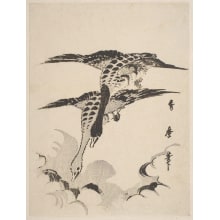 Japanese Print "Rakugan" by Kitagawa Hidemaro, 喜多川秀麿 (KITAGAWA Hidemaro)