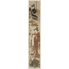 Torii Kiyonaga, 鳥居清長 (Torii Kiyonaga)による浮世絵「Parody of the Ichiriki Teahouse Scene in Act VII of "Chushingura"」