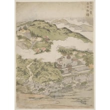 Japanischer Druck von Utagawa Toyohiro, 歌川豊広 (Utagawa Toyohiro 歌川 豊広)