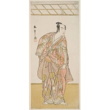 Japanischer Druck "Ichikawa Yaoso II in an Unidentified Role" von Katsukawa Shunsho, 勝川春章 (Katsukawa Shunshō 勝川 春章)