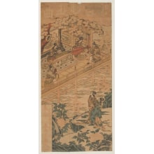 Japanese Print "Celestial Music" by Kida Chikamaro