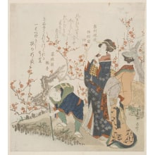 Estampe japonaise par Ryuryukyo Shinsai, 柳々居辰斎 (Ryuryukyo Shinsai)