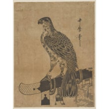 Estampe japonaise "A Hayabusa" par Kitagawa Utamaro, 喜多川歌麿 (Kitagawa Utamaro I 喜多川 歌麿)