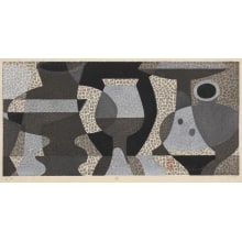 Japanischer Druck "Clay Image (Pots)" von Mabuchi Toru, 馬淵聖 (Mabuchi Toru)
