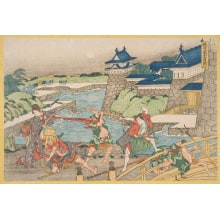 Japanese Print "Act III (Sandanme)" by Katsushika Hokusai, 葛飾北斎 (Katsushika Hokusai 葛飾 北斎)