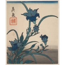 Japanischer Druck "Kikiyo Hana" von Keisai Eisen, 渓斉英泉 (Keisai Eisen 渓斉 英泉)